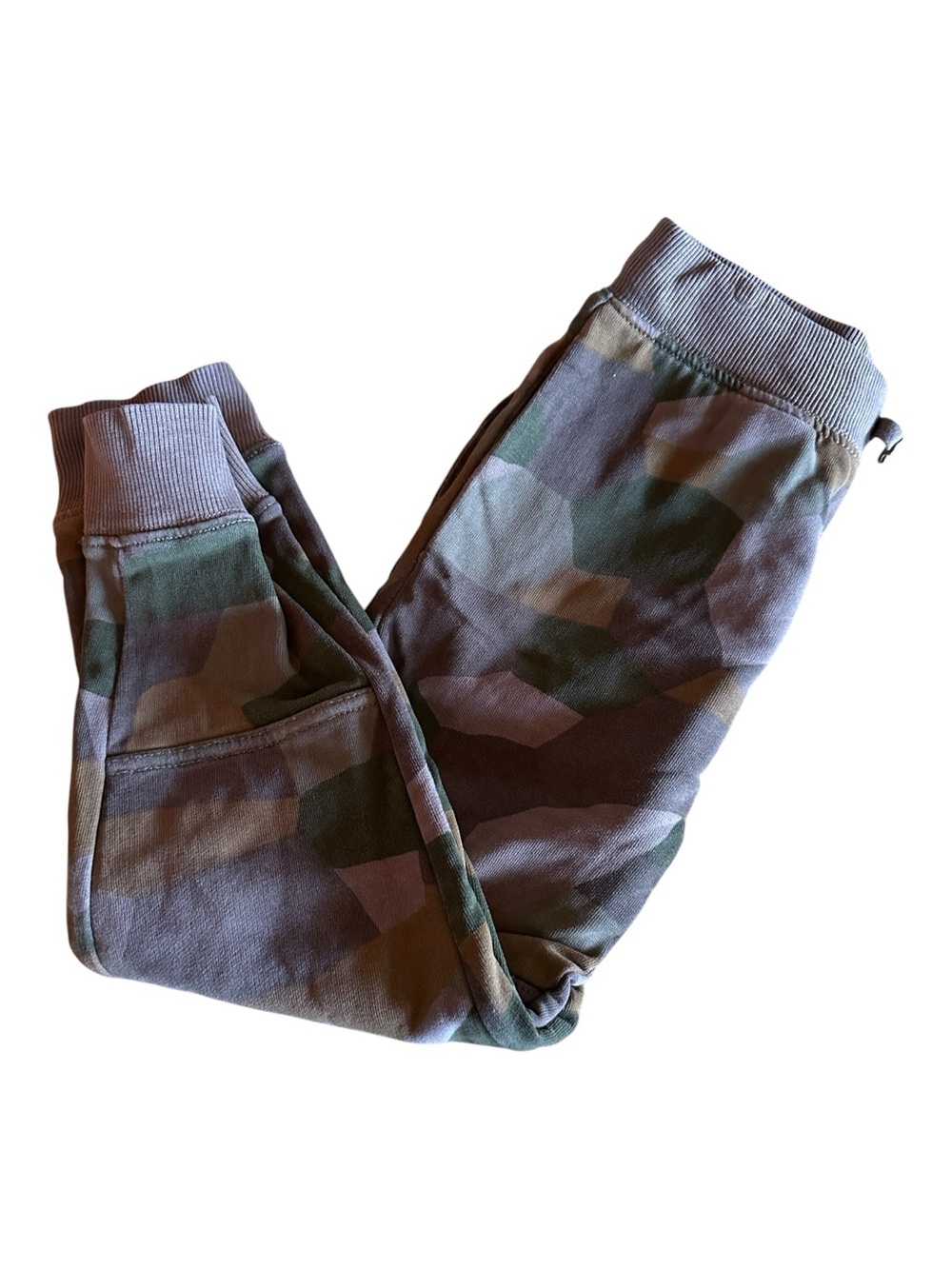 Hanna Andersson Camo Joggers in Multi Greens